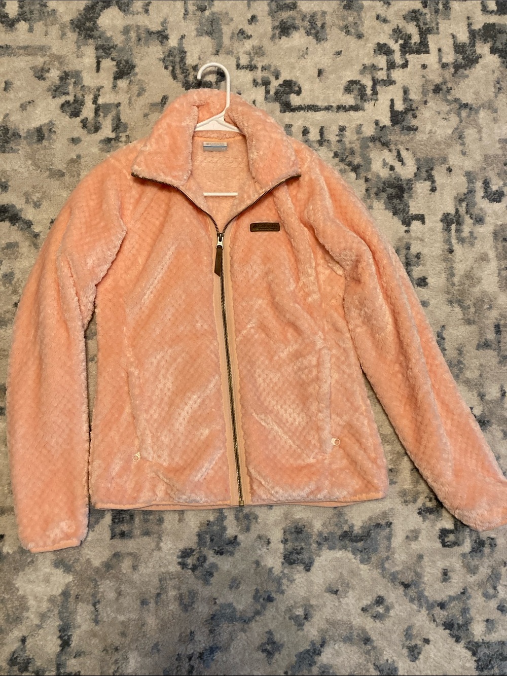 Columbia Peach Zip-Up Jacket